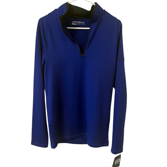 Nike Golf Men'sBlue Dri-FIT Quarter Zip NWT size XS